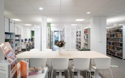 Officiële opening van de nieuwe bibliotheek van de gemeente Rumst in de Schoolstraat