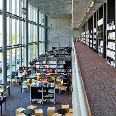 SV Collection Hogeschool Bibliotheekkasten studietafels studielandschap