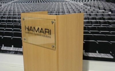 spreekstoel of spreekgestoelte van Hamari